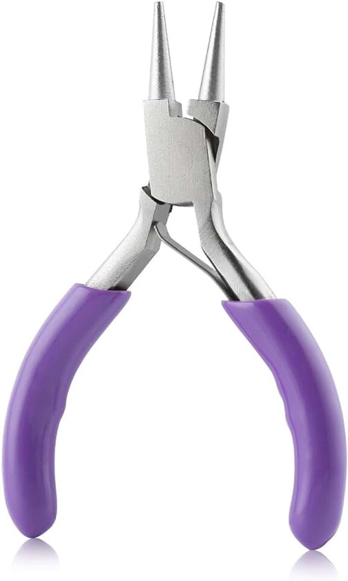 Tang 7.6 Cm Micro Ronde Tangen Draaitang met Veer Mini Sieradentang Sieraden Maken Gereedschap Mini Tangen voor Sierreparatie Draaddraad Omwikkelen Kralen Draad Snijden