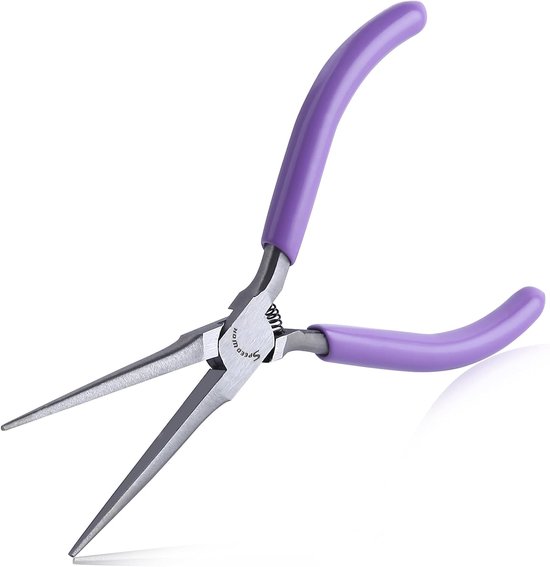 Tang Met Gladde Kaak 5 Inch - Precisie Draad Looping En Naaldverwijderaar - Visgerei En Sieraden Maken Gereedschap Voor Kleine Object Gripping