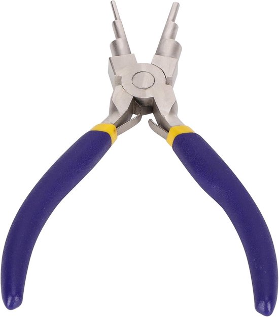 Tang, Ronde neus Carbon Staal Paars Handvat voor Reparatie en Handwerken