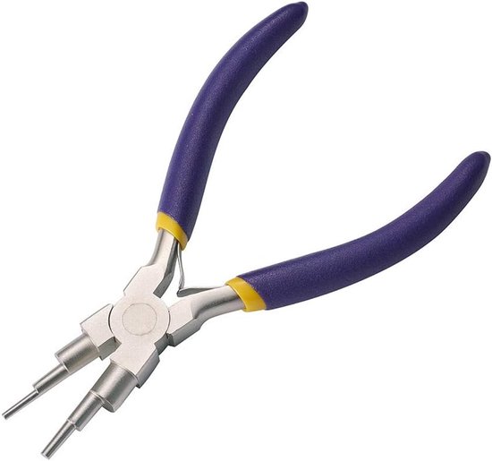Tang Sieraden Maken Tang Draad Looping Vormen Tool Met Antislip Comfort Grip Handvat voor 2.3Mm 3Mm 4Mm 5Mm 7.2Mm 8.6Mm Loops En Jump Ringen