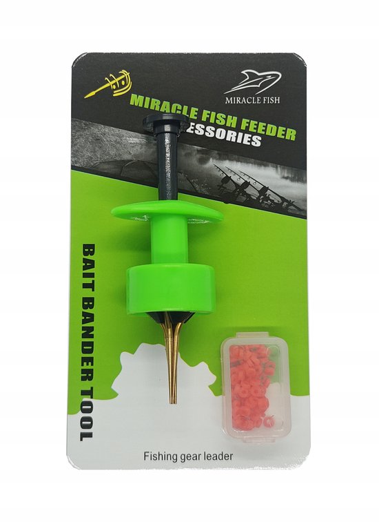 Tang voor Pellets - Rubberen Banden Expander + Banden