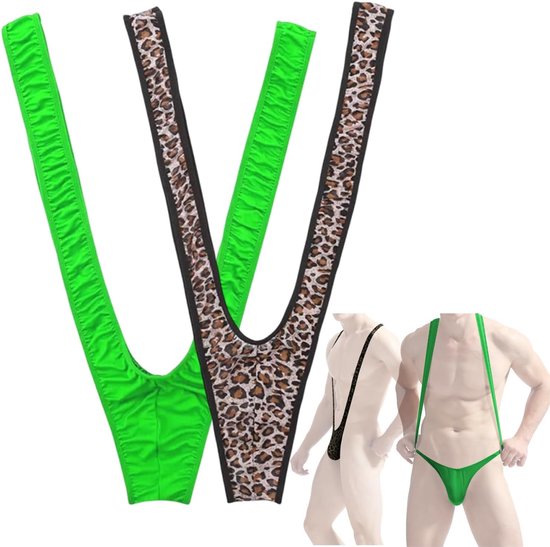 Tanga voor mannen - Grappige Slips en Badmode Geschenken - V-vorm Badpak String Bikini