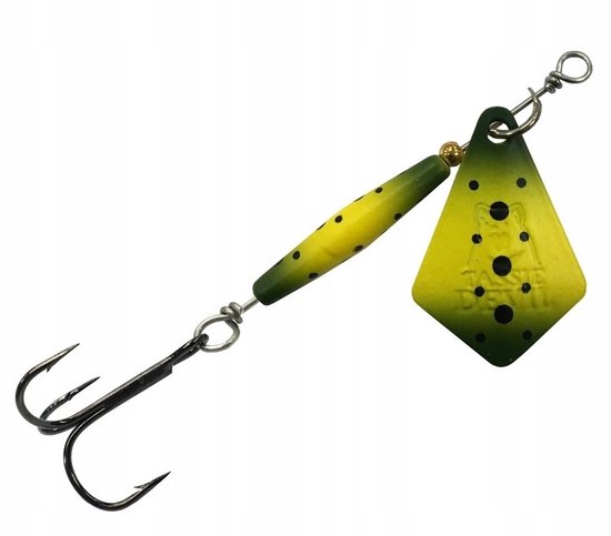 Tasmanian Devil Spinner 3,8g - Kikker Kleur van Merkloos