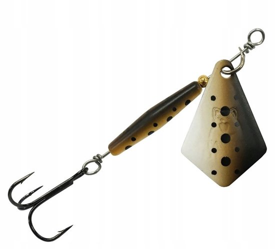 Tasmanian Devil Spinner 5,4g - Bruine forel Kleur van Merkloos
