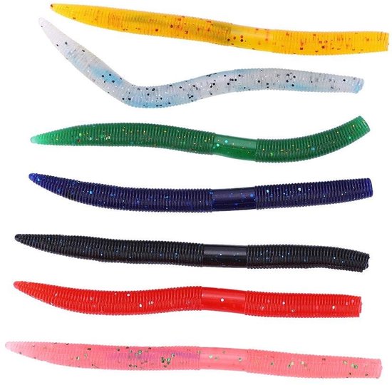 Tbest Soft Senko Bait - Realistische Silicone Worm Lures voor Trouts