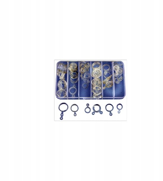 Team Carp SC1 Siliconen Ringen Set S/M/L
