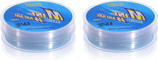 Tear Resistant Vislijn van 100M, Extra Sterke Transparante Nylon Draad voor Effectief Vissen