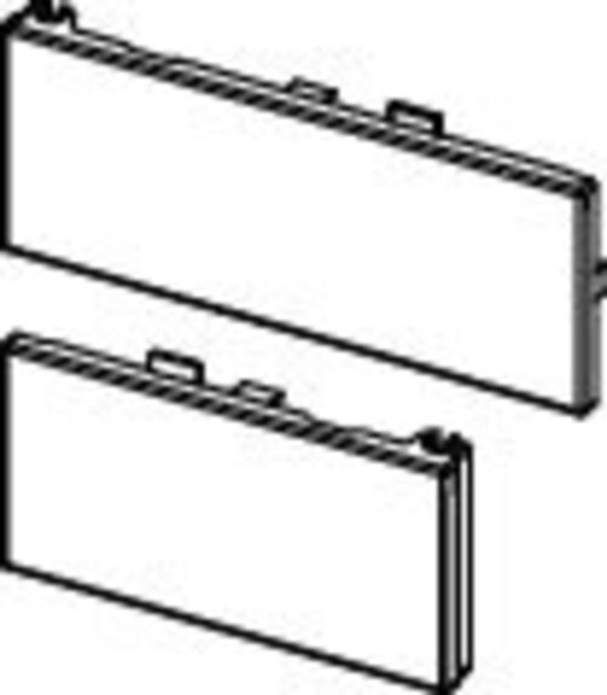 TECE TECEsquare glas bedieningstoetsen roestvrijstaal-look geborsteld, reserveonderdeel, 9820559