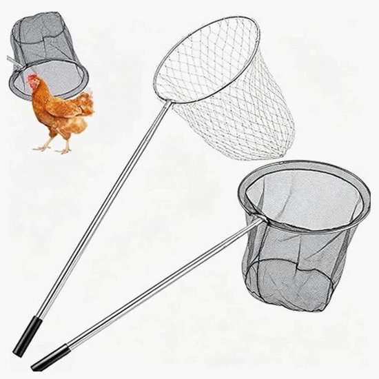 Telescoop Visnet Set RVS 40-120cm - 2 stuks
