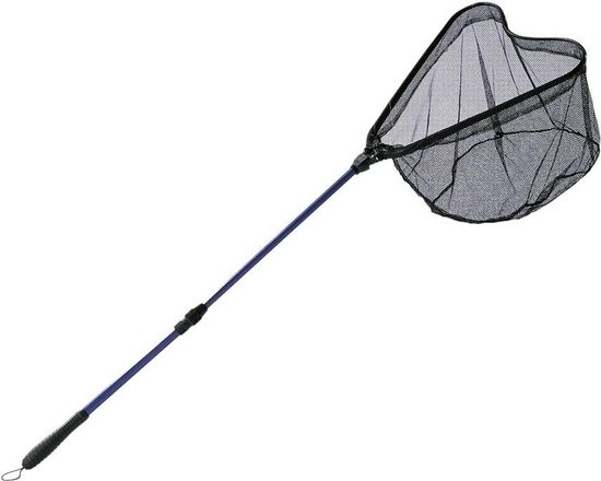 Telescopisch algenschepnet zwart - 130 cm lang - Laguna van Merkloos