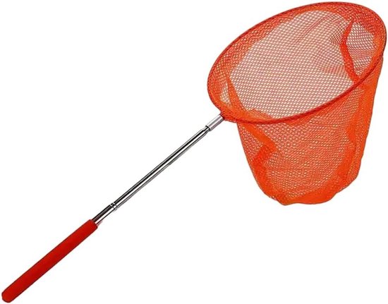 Telescopisch Net - Vangnet Inklapbaar - Insecten Vangen - Uitschuifbare Steel - 85 cm Lengte - Multicolor