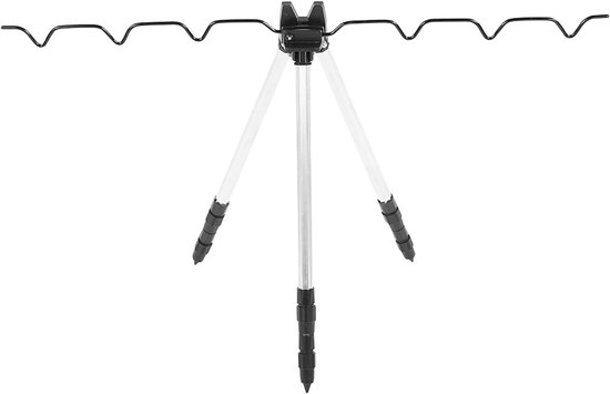 Telescopische Driehoekige Aluminium Visserij Sikkel Frame, Tripod voor Hengels, Universele Hengelhouder voor Alle Hengels