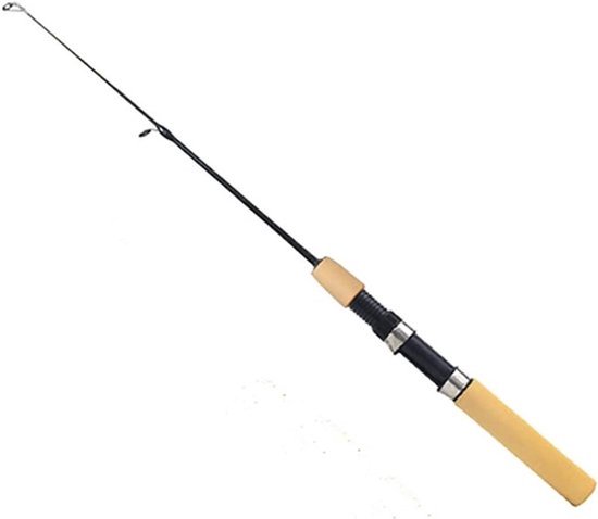 Telescopische hengel - Draagbaar - 100 cm - Rivier en karper - Winter - Mini - Geschikt voor garnalen - Blauw