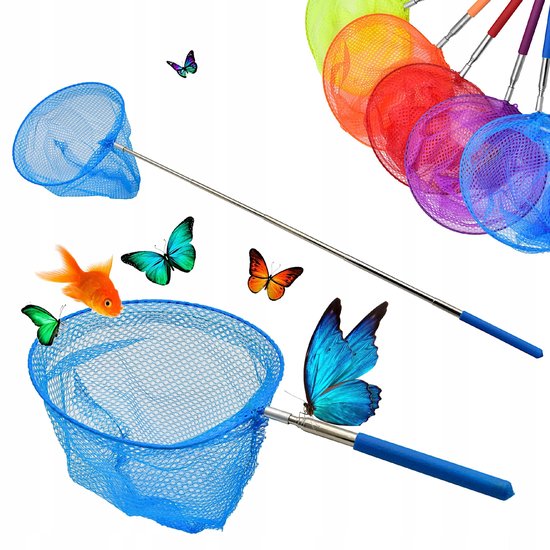 Telescopische Vangnet voor Vissen en Insecten, Verstelbaar