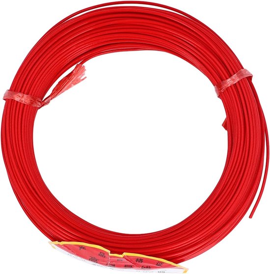 Temperatuurbestendige Voertuiglusdetectorspoel 0,75 mm² PTFE-shellkabel 600V 50m voor optimale prestaties en duurzaamheid