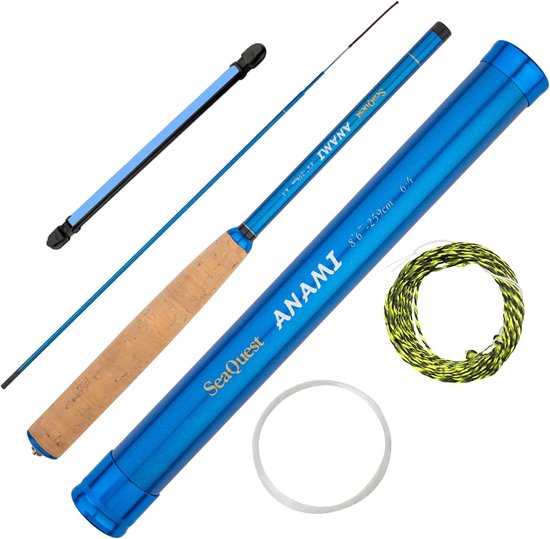 Tenkara hengel kit 9'5" - carbon - compact en draagbaar - ideaal voor reizen - ShopVlot