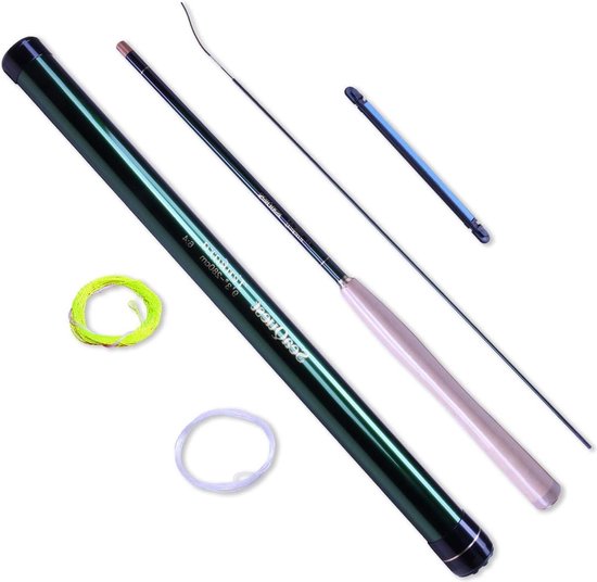 Tenkara Rod Kit 6-4 7-3 9'5" 10'9" 12' 13'5" met hengel, lijn en vliegen van AnglerDream
