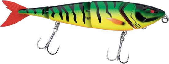 Thijox - Berkley Zilla Swimmer Lure 4-delig Gesegmenteerd Swimbait - Realistische S-curve Actie - Perfect voor Roofvissen - Hoogwaardige Kunstaas - Vi