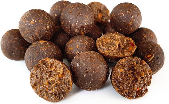 Tijgernotenkopen.nl Hot Tuna Boilies - karpervissen - 2,5KG - pittig van Merkloos