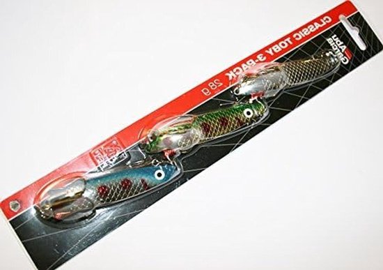 Toby Lepel Set - Kunstaas Vissen - Roofvis Vangen - Allround Winnaar - 3 x 20 Gram - Gesorteerd