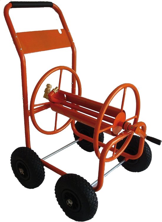 Tools - Slangenwagen - Professioneel - 4x luchtband - 100m 3/4"