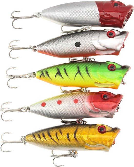 Topwater Crankbaits en Lifelike Swimbaits voor Zoet- en Zoutwater, Perfect voor Baarsvissen en Hengelsport Accessoires