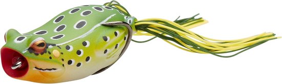 Topwater Popper Kikker Kunstaas voor Baars en Snoek - Oppervlakte Wobbler