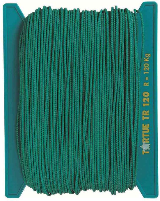 Tortue Backing Monofilament 100 M Groen 1.1 mm van Merkloos
