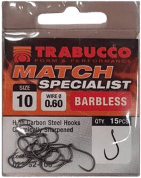 Trabucco Match Specialist Barbless #14 van Trabucco
