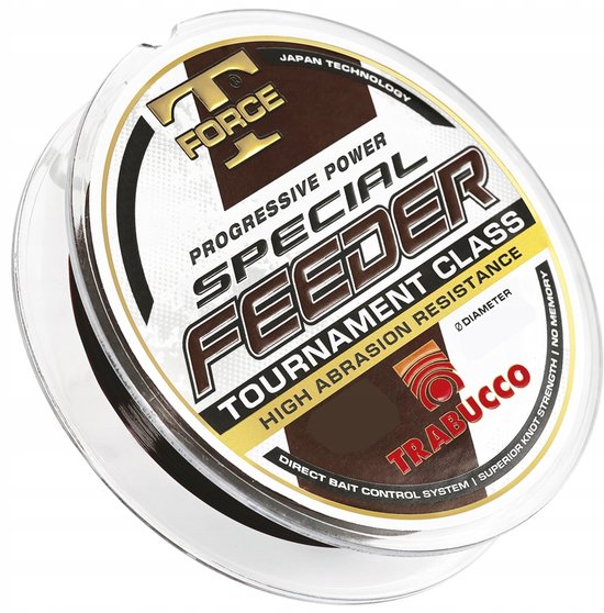 Trabucco T-Force Special Feeder Vislijn 0.28mm 300m Donkerbruin