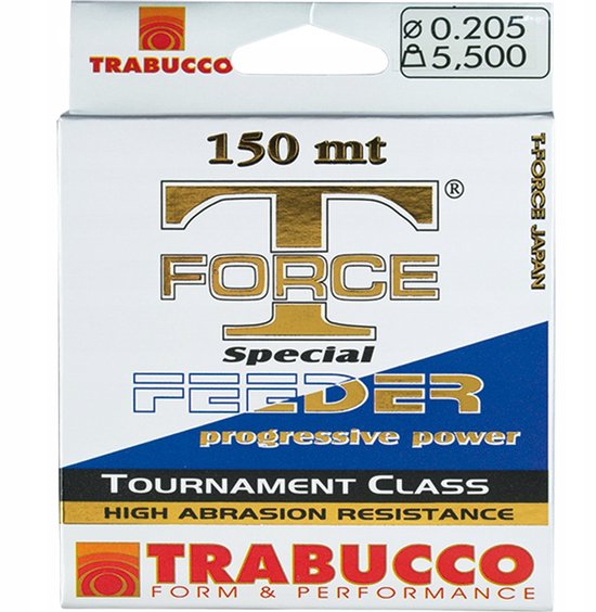 Trabucco T-Force Special Feeder Vislijn 150m 0,165mm van Merkloos