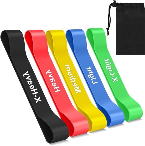 Training Bands voor Hallux Valgus, Oefenbanden voor Teenflexibiliteit en Uitlijning, Correctie en Versterking van de Voetspieren