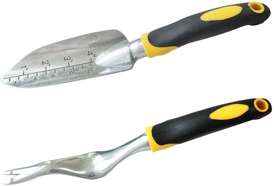 TRANKIELO® – Roestvrij Stalen Onkruidverwijderaar – 2-Delige Set – Y-Vormige Weeder Vork – Handmatige Onkruid Puller Tool – Ideaal voor Diepgeworteld Onkruid en Tuinaanplant van TRANKIELO®
