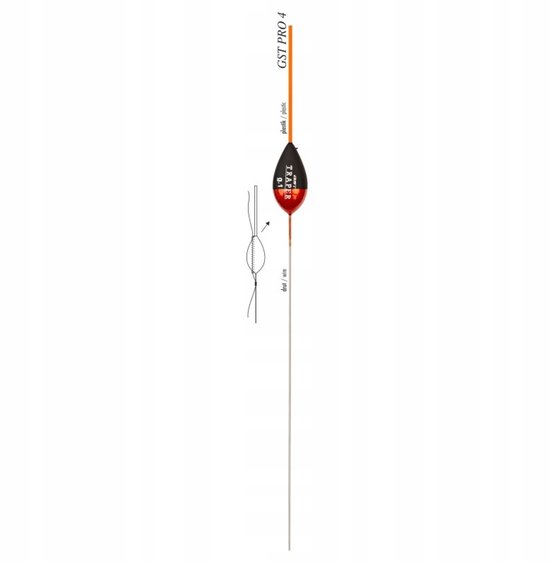 Traper GST PRO 4 Dobbel 2.5g Dobber met Tulei voor Visserij