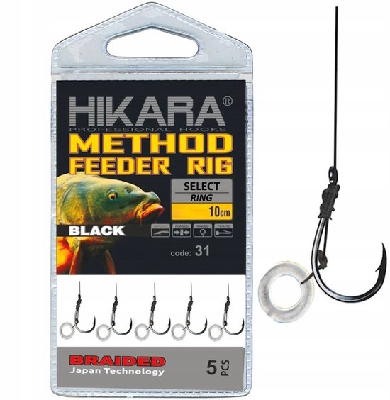 Traper Hikara Select Method Feeder Prioen met Elastiek Maat 8 25lbs