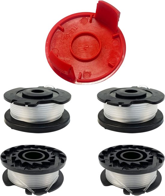 Trimmer Vervangende Spoellijn voor Ein-hell GE-CT 18/28 Li en GE-CT 18/28 Li TC, TLE-03 Vervangende Lijnspoel, 0.0" - 16Ft Gras Strimmer Line (4+1)