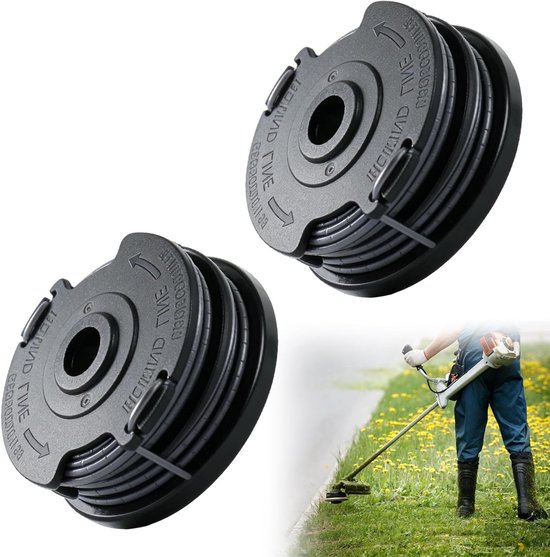 Trimmerdraad Spoel voor Grasmaaier, φ1.65mm x 6.1m, Vervangend Trimmerdraad, Geschikt voor Bosch ART 23 en ART 26, Ideaal voor Tuinonderhoud en Grasmaaien