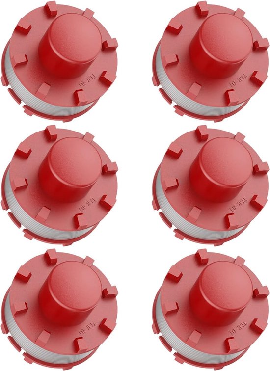 Trimmerdraad voor GE-CT 36/30 LI E SOLO en AGILLO 36/255 BL - 2mm dik, 8m lang, 6 stuks