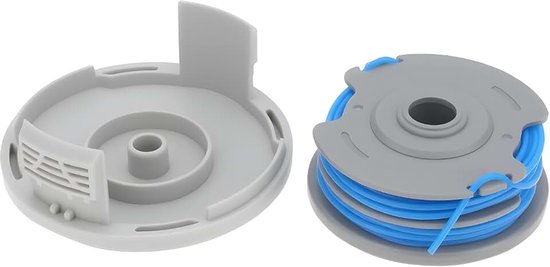 Trimmerspoel en -kap, compatibel met Wolf-Garten GT840 GT845 GTE840 GTE845 GTE850 Vervanging 631-05065 731-09504