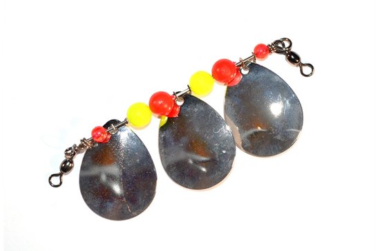 Tronixpro Supper Spinner Zilver 80mm van T