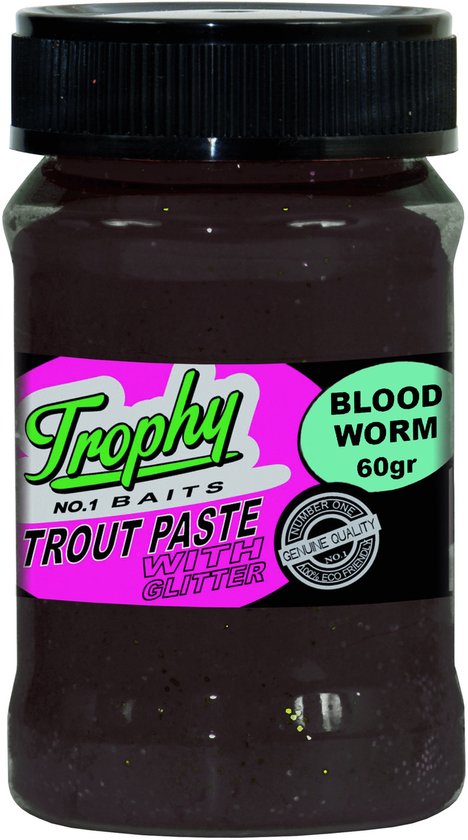 Trophy Baits Forellenpasta - Baits - Multicolour Glitter van Merkloos