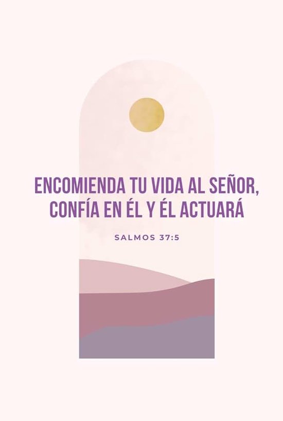Tu vida al Señor, Confía en Él y Él actuará: Bullet Journal en Español Prediseñado | Planificador sin fecha | Agenda Cristiana | Cuaderno para journaling de puntos | Diario punteado 6x9