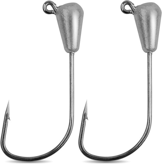 Tube Jig Hoofden voor Kunstaas Vismallen Zoet- en Zoutwater Vissen van Merkloos