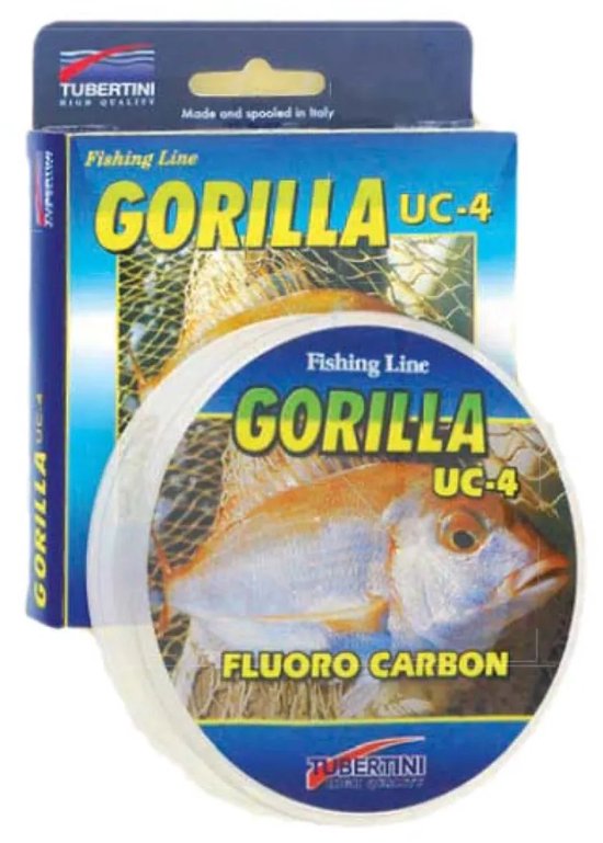 Tubertini Gorilla Uc 4 Flurocarbon 350 M Transparant 0.910 mm van Merkloos