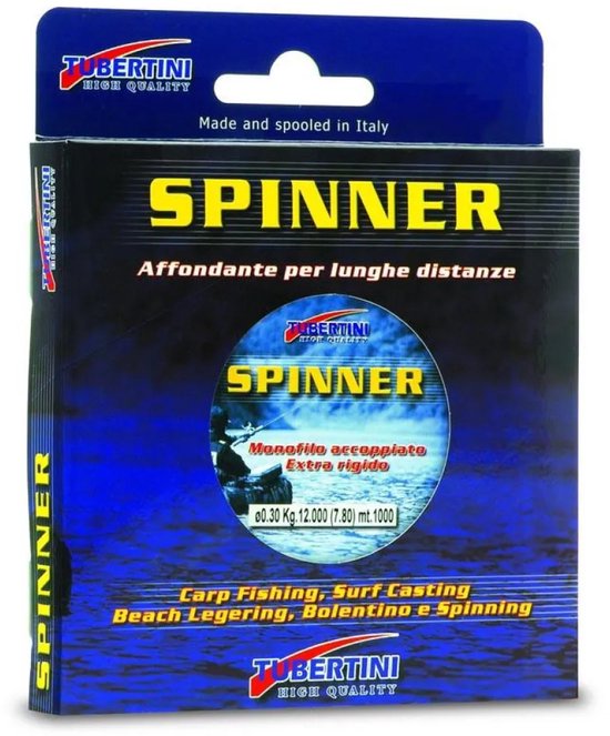 Tubertini Spinner Monofilament 150 M Groen 0.280 mm van Merkloos