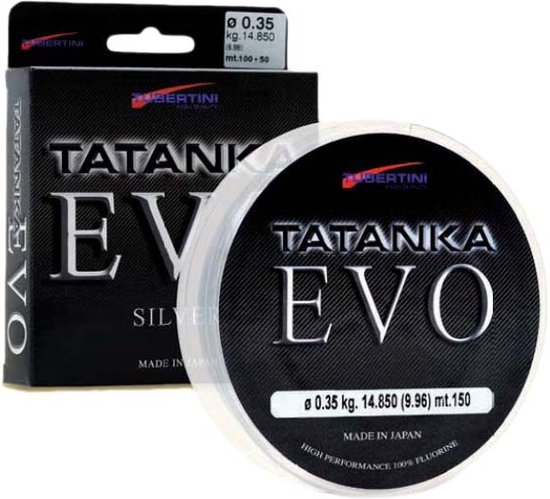 Tubertini Tatanka Evo Flurocarbon 350 M Grijs 0.450 mm van Merkloos