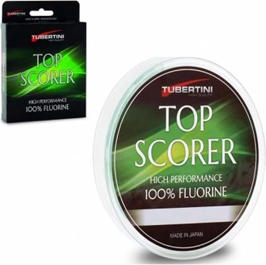 Tubertini Top Scorer Flurocarbon 150 M Groen 0.370 mm van Merkloos