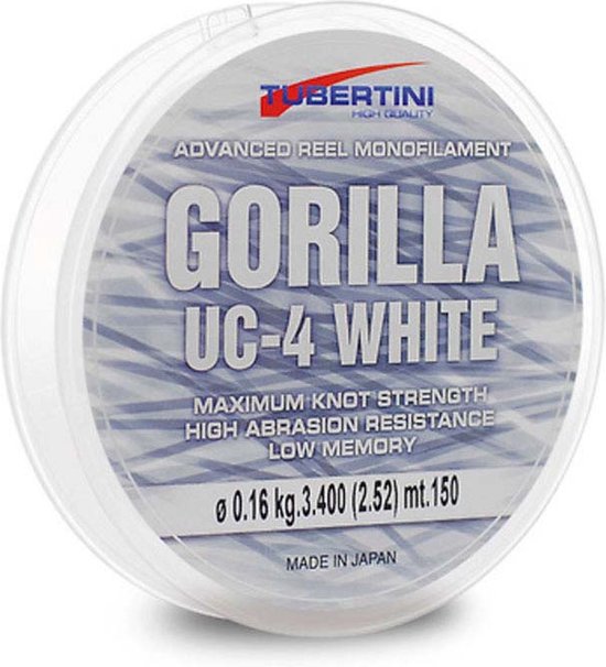 Tubertini Uc4 Monofilament 600 M Wit 0.240 mm van Merkloos