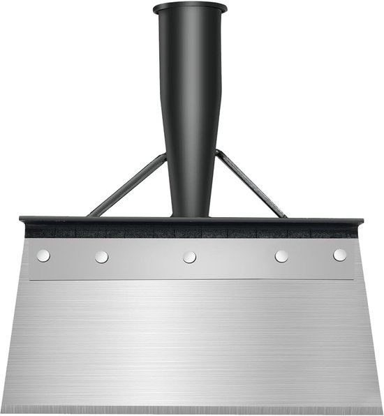 tuinschep, reinigingsschep, onkruidverwijderaar, tuingereedschap, wieden voor gazon, outdoor, 21 cm, zonder houten handvat