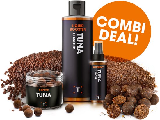 Tuna Combi Deal 15MM | Karpervissen | Partikels | Karper Aas | Karper Vissen | Karper Voer | Karper van Merkloos